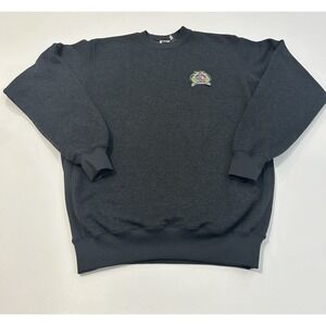 XLARGE Brand crewneck Sweatshirt Mens Medium Gray Gorilla Patch Skate Streetwear